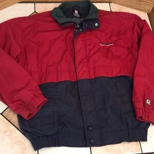 RALPH LAUREN Chaps Mens XL zipper jacket with buttons